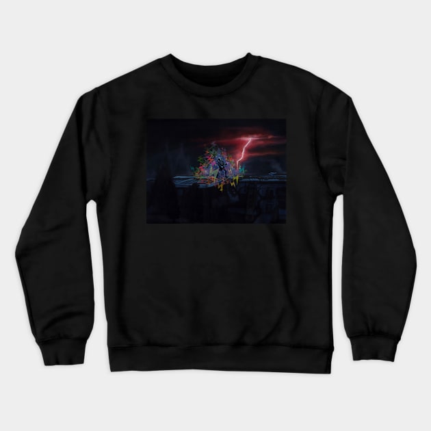 Into Mordor We Go… Crewneck Sweatshirt by xandra-homes